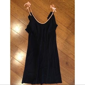 AKA New York Black Silk Dress M